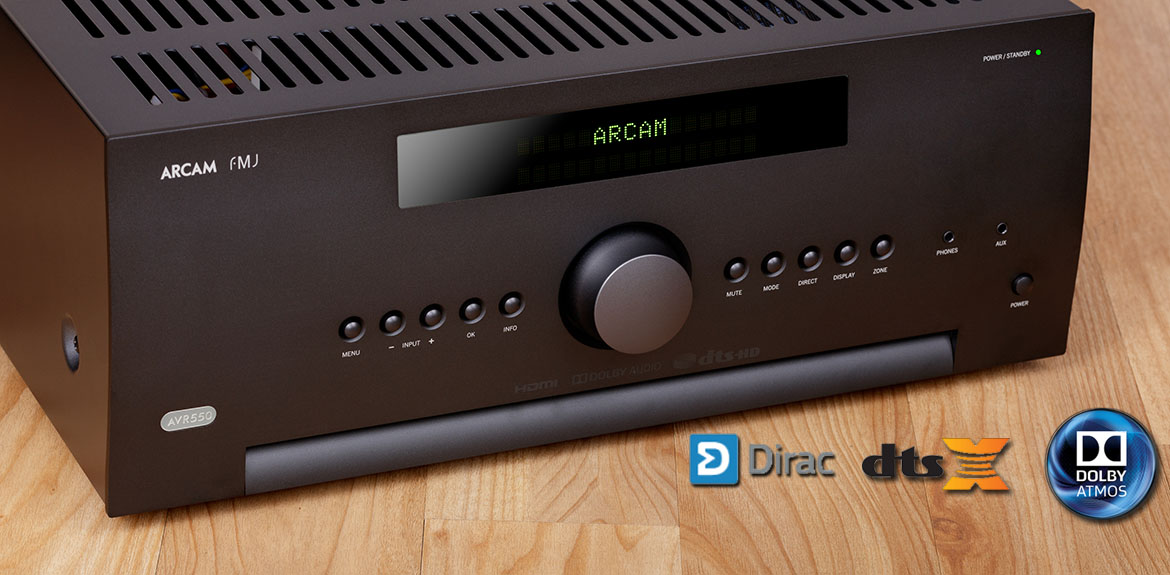 arcam 2016 házimozi erősítő avr 550