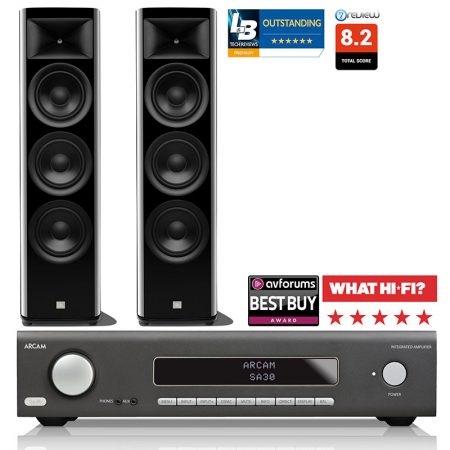 Arcam SA30 streamer-erősítő + JBL Synthesis HDI-3800 hifi szett