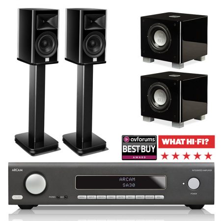 Arcam SA30 + JBL Synthesis HDI-1600 + (2 db) REL T/7x hifi szett