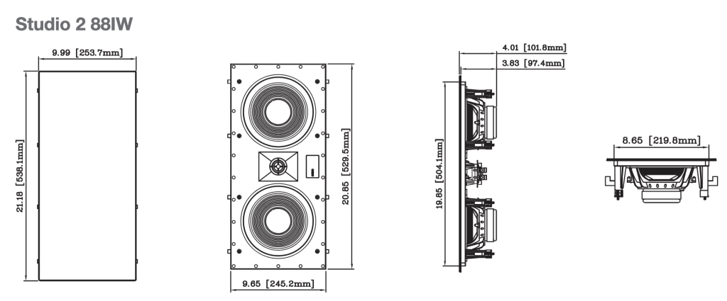 JBL Studio 2 88IW beepitheto hangfal