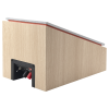 JBL Stage 240H Dolby Atmos házimozi háttér hangfalpár (Latte) - Image 4