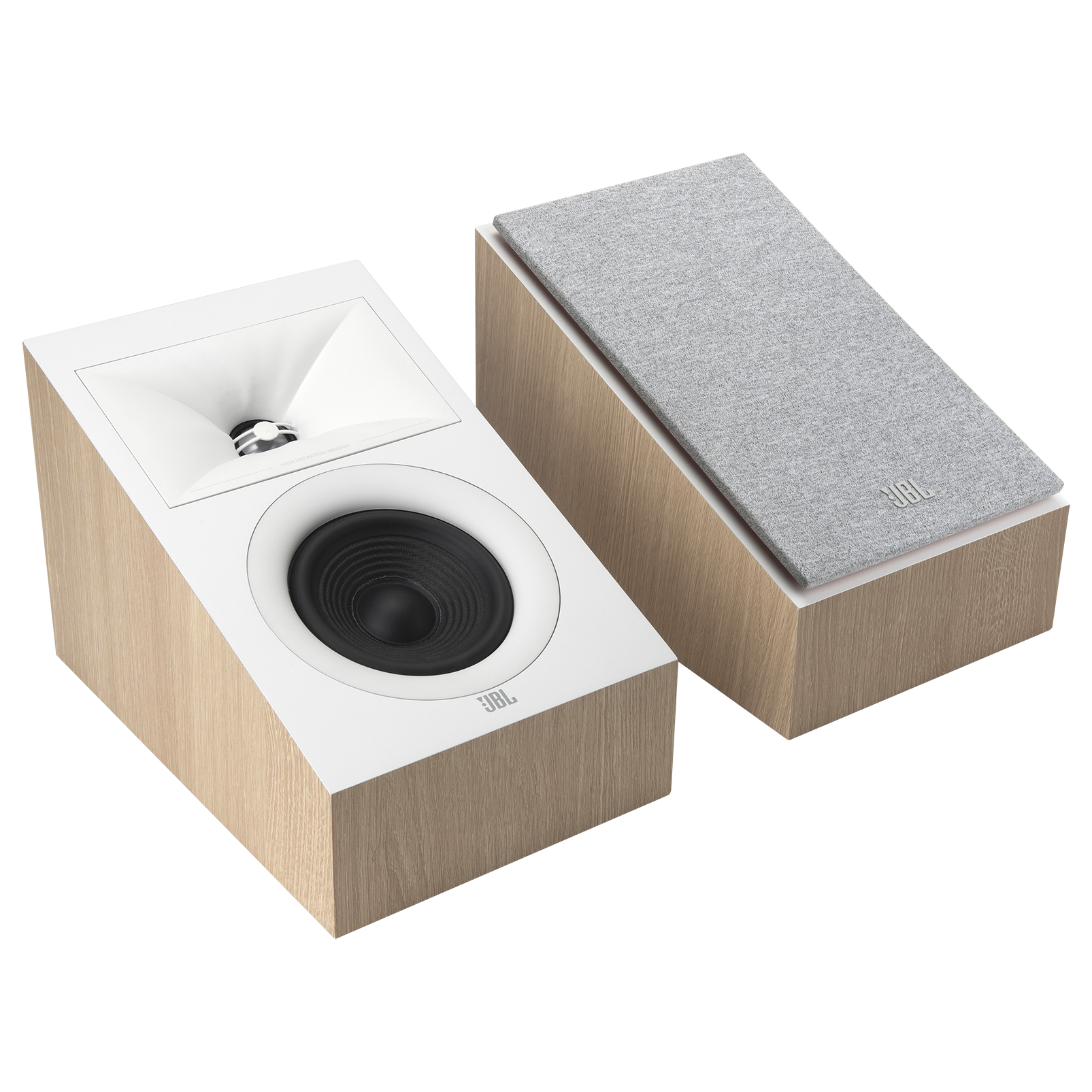 JBL Stage 240H Dolby Atmos házimozi háttér hangfalpár (Latte)