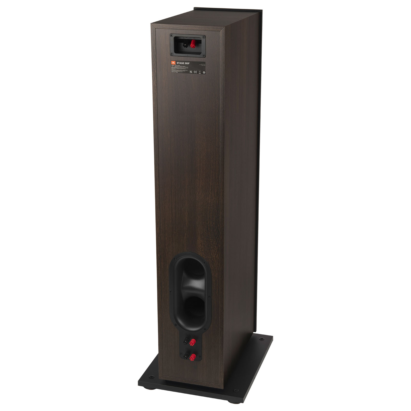 JBL Stage 260F álló hangfal (espresso) hátsó része